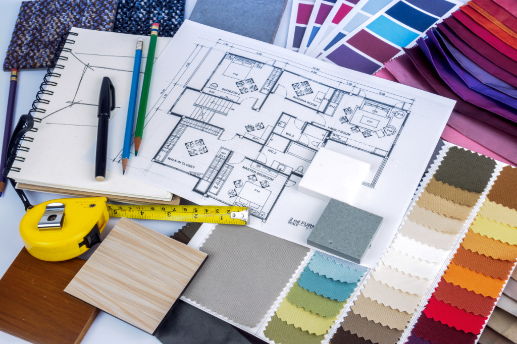 Home interior Dekoration und Renovierung der Planung-Konzept